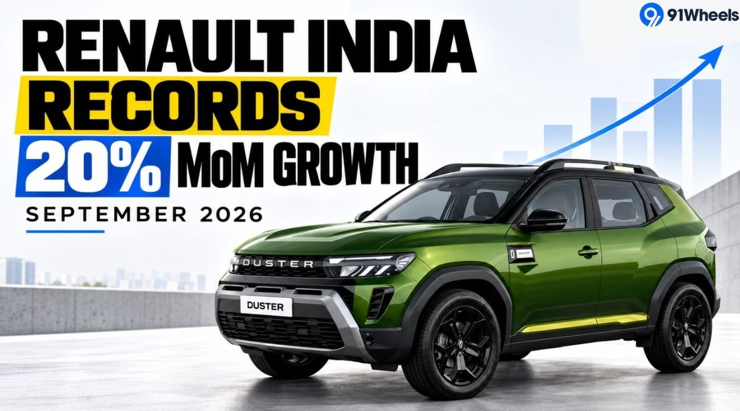 Renault India Records 20% MoM Growth in September 2026